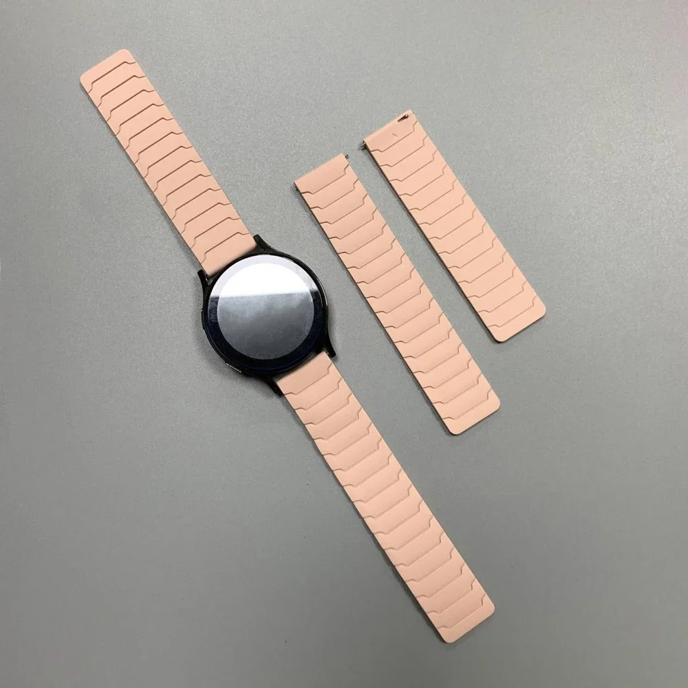 20/22mm Magnetic Strap For Huami AMAZFIT BIP 6 5 UNITY Silicone Loop Band GTR 4/3/3 Pro 2e GTS 4 mini 3 BALANCE Sports Watchband