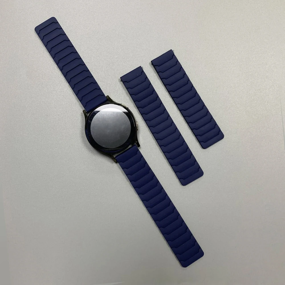 20/22mm Magnetic Strap For Huami AMAZFIT BIP 6 5 UNITY Silicone Loop Band GTR 4/3/3 Pro 2e GTS 4 mini 3 BALANCE Sports Watchband