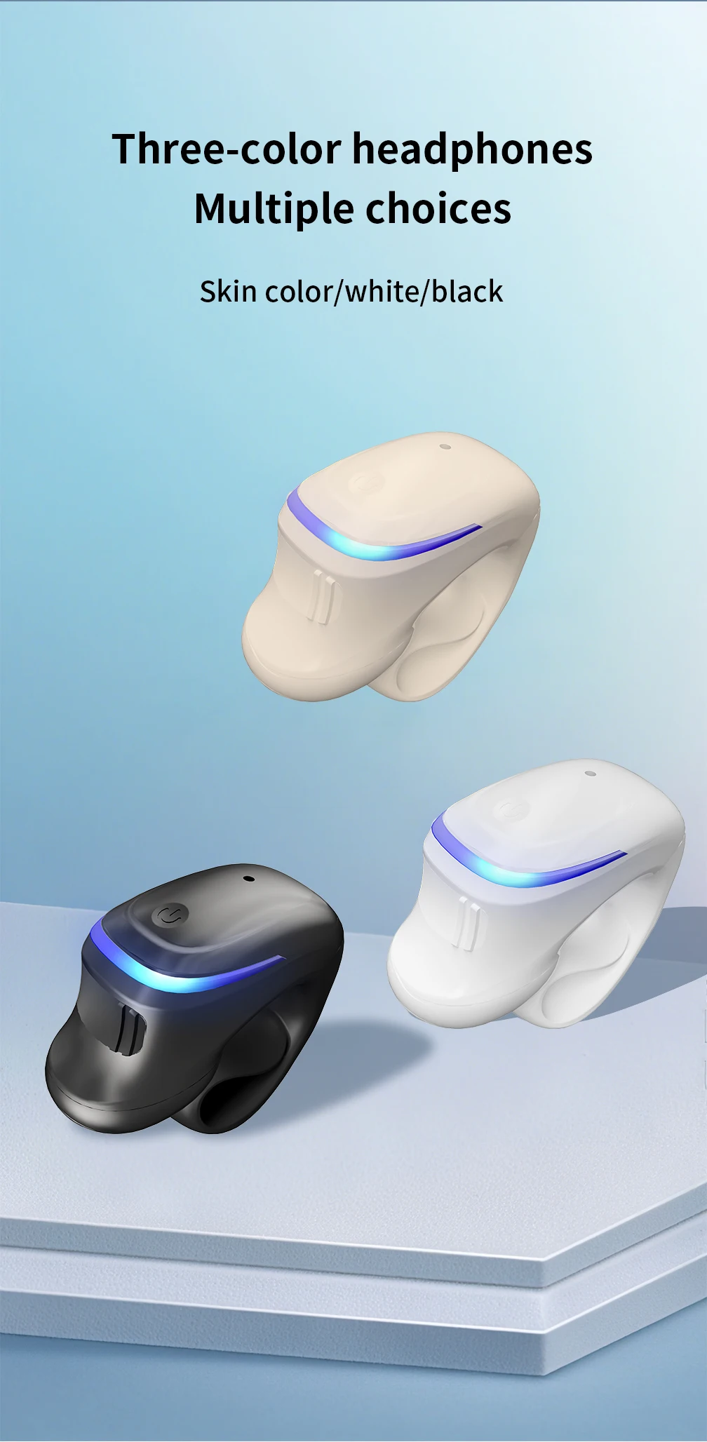 BT Earphone Clip On Monaural Inear Motion Stereo Bone Conduction Gd28 Business Wireless Earphone Mini Monaural Tws