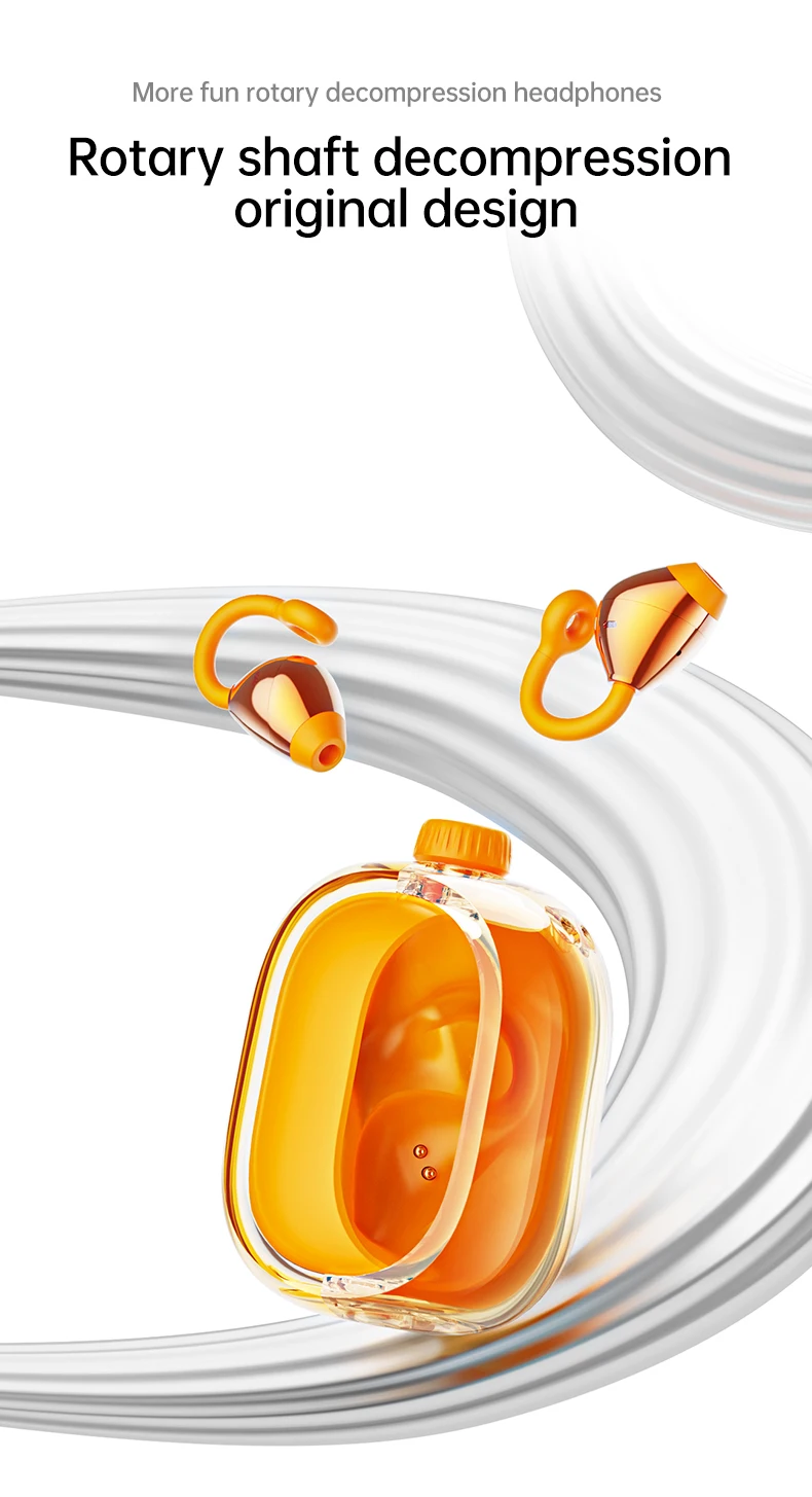 BT Earphone Clip On Monaural Inear Motion Stereo Bone Conduction Gd28 Business Wireless Earphone Mini Monaural Tws