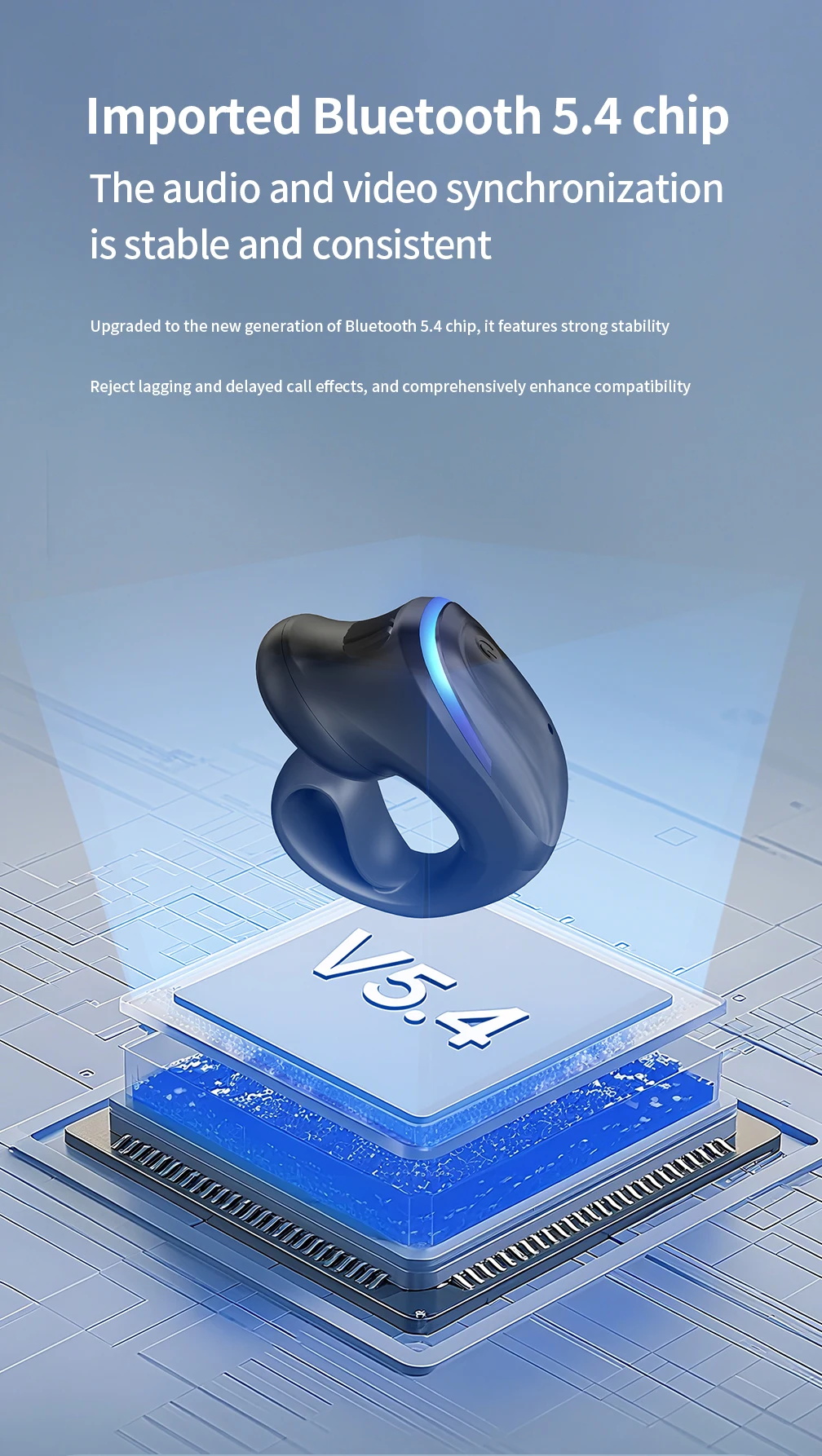 BT Earphone Clip On Monaural Inear Motion Stereo Bone Conduction Gd28 Business Wireless Earphone Mini Monaural Tws