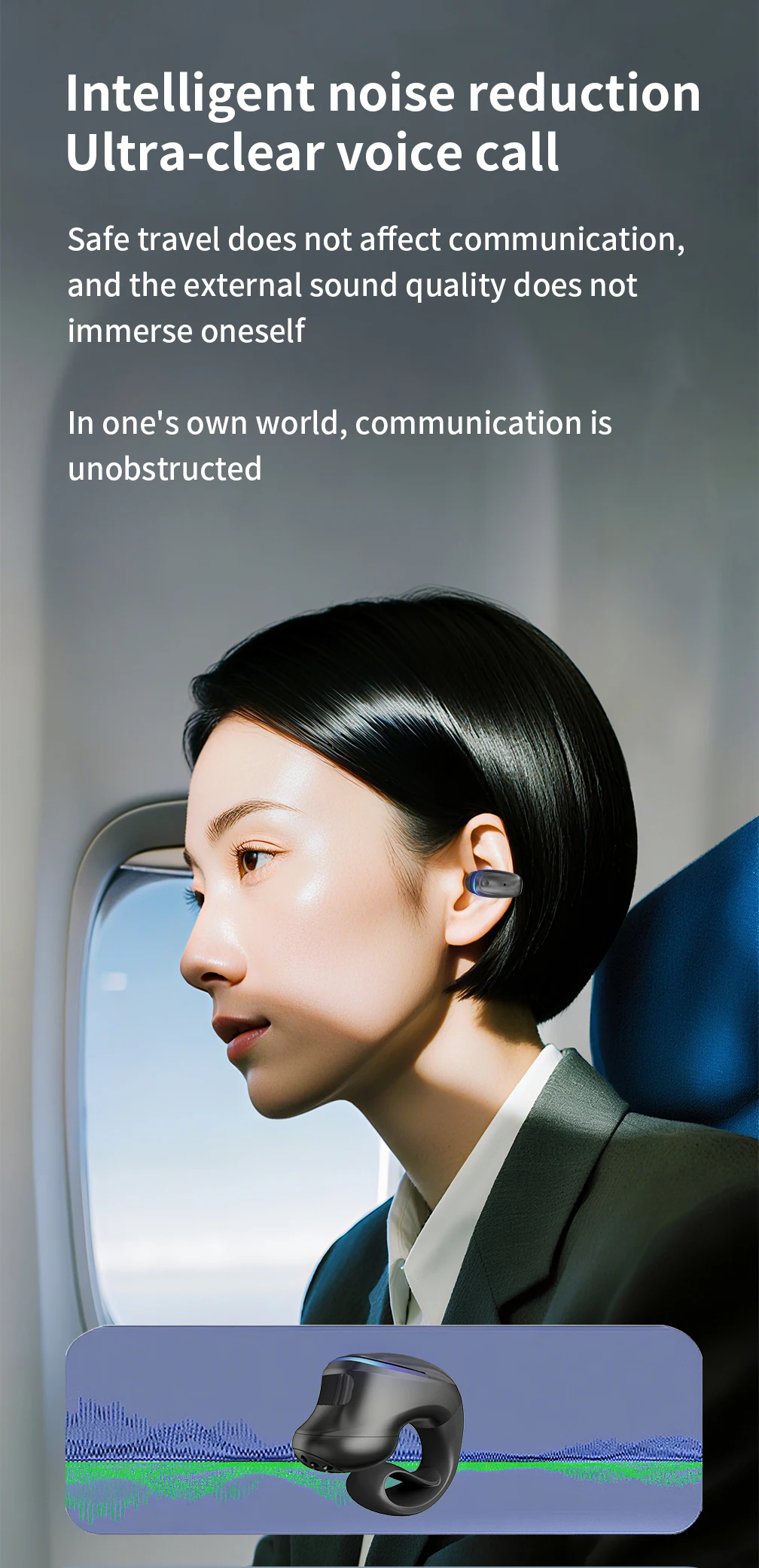 BT Earphone Clip On Monaural Inear Motion Stereo Bone Conduction Gd28 Business Wireless Earphone Mini Monaural Tws
