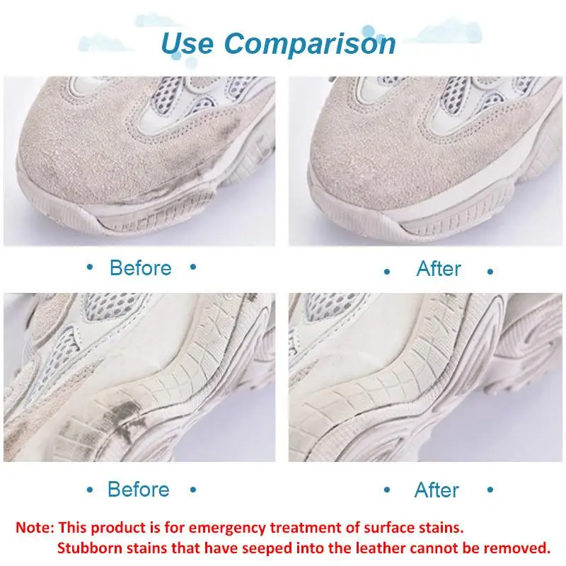 1PCS Shoe Cleaning Eraser Revitalize Your Sneakers with This Waterless Shoe Brush Household Cleaning Brush Eraser Tools