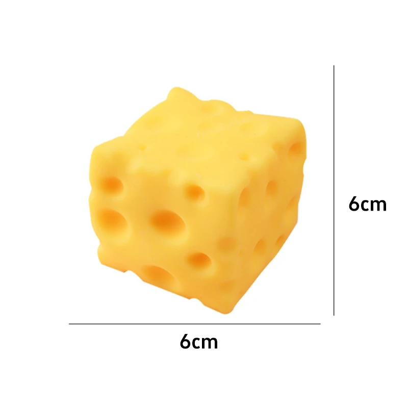1PC Office Ornament Decoration Giant Cheese Squeeze Extra Large Cheese Squishy Fidget Slow Rebound Shapeable for Adults Gifts