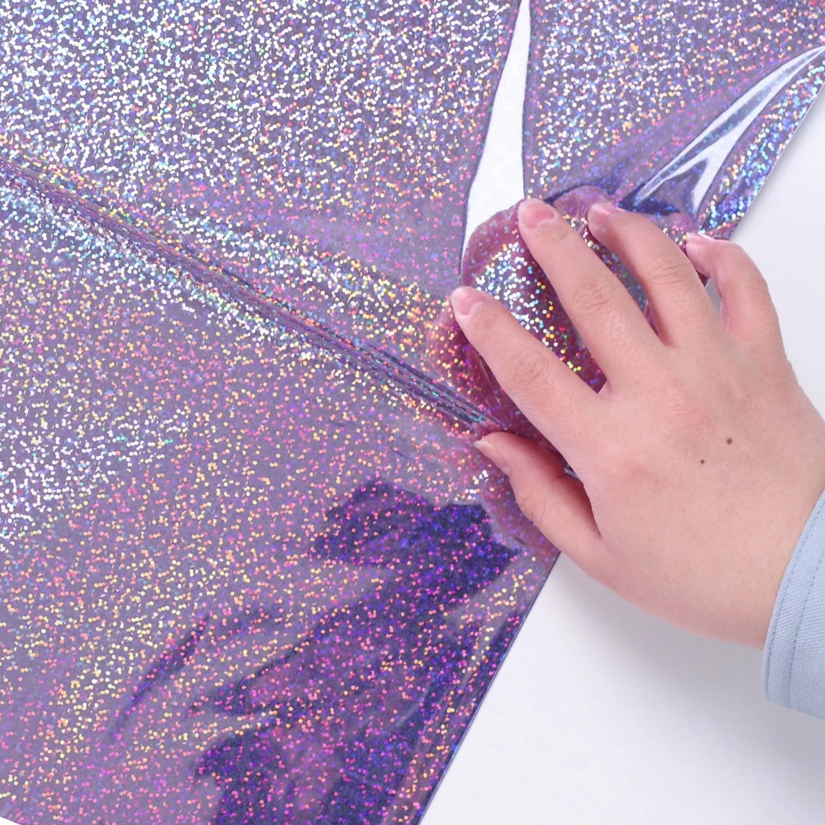 Purple Laser Disposale Tablecloth Happy Birthday Party Decoration Wedding Party Aluminum Film Table Cover Baby Shower Supplies