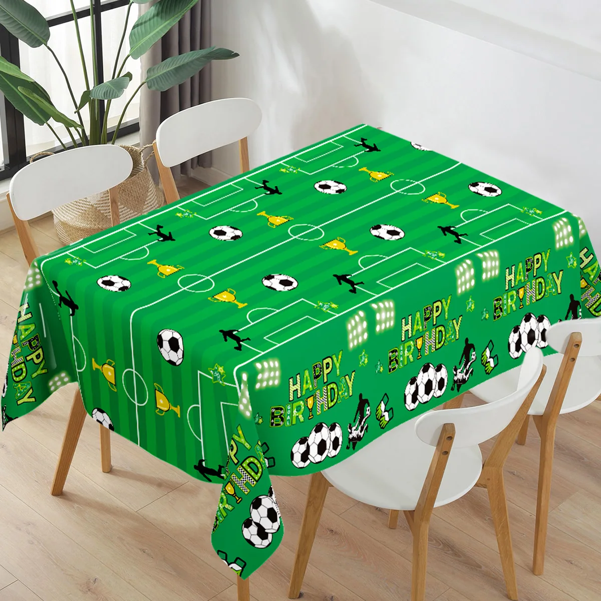 Purple Laser Disposale Tablecloth Happy Birthday Party Decoration Wedding Party Aluminum Film Table Cover Baby Shower Supplies