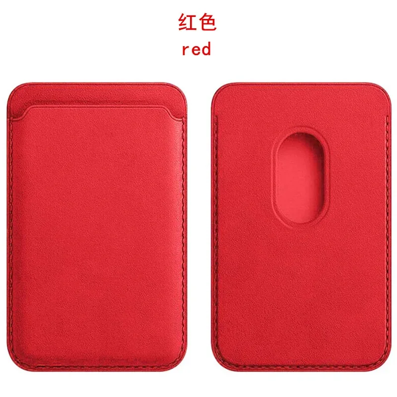 For Magsafe Magnetic Leather Wallet Case For iPhone 17 16 15 14 13 12 11 8 Samsung Huawei Card Holder with Magnet Covers