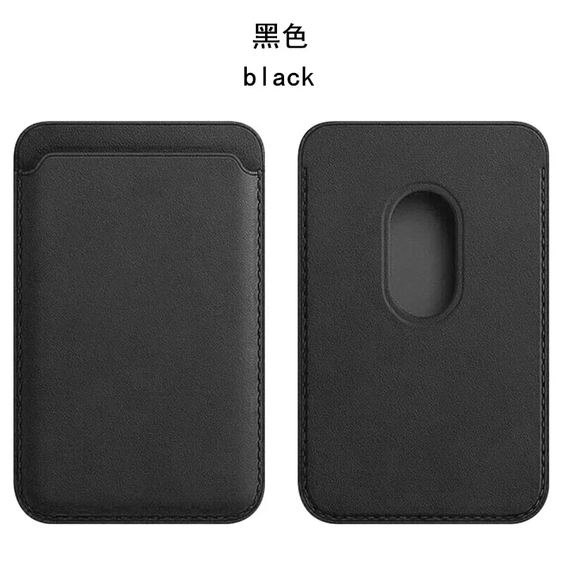 For Magsafe Magnetic Leather Wallet Case For iPhone 17 16 15 14 13 12 11 8 Samsung Huawei Card Holder with Magnet Covers