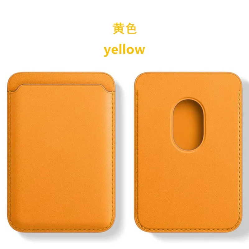 For Magsafe Magnetic Leather Wallet Case For iPhone 17 16 15 14 13 12 11 8 Samsung Huawei Card Holder with Magnet Covers