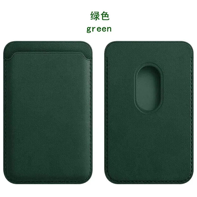 For Magsafe Magnetic Leather Wallet Case For iPhone 17 16 15 14 13 12 11 8 Samsung Huawei Card Holder with Magnet Covers