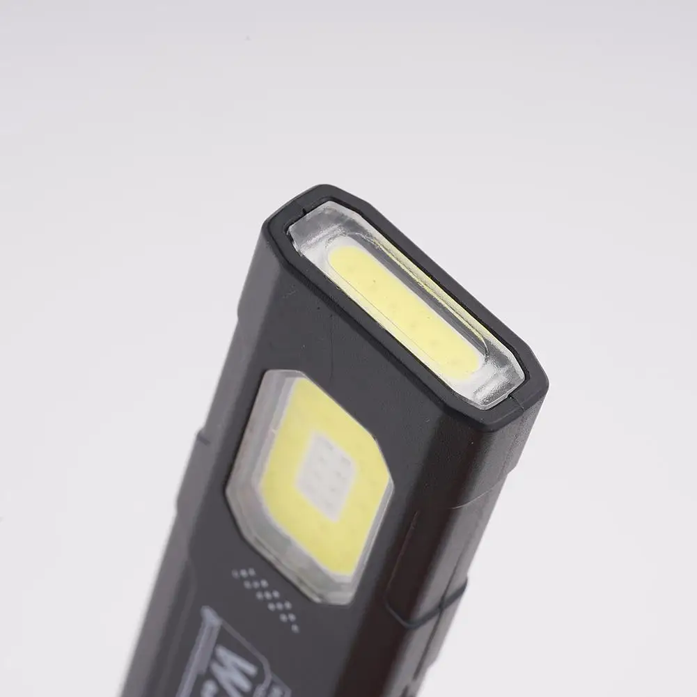 LED COB Flashlight Type C Rechargeable 600LM Portable Mini Torch Pocket Lantern Flood Work Light With Magnet For Emergency