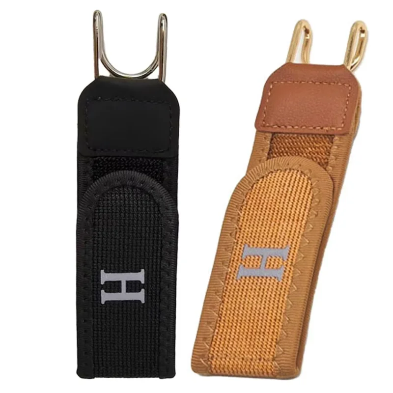 2Pcs Adjustable Buckleless Belt Hook Elastic Waist Buckle Waist Belt For Men‘s Gift Casual Belt With Buckle