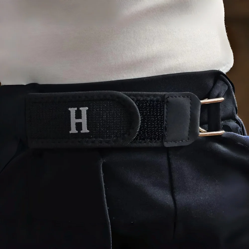 2Pcs Adjustable Buckleless Belt Hook Elastic Waist Buckle Waist Belt For Men‘s Gift Casual Belt With Buckle
