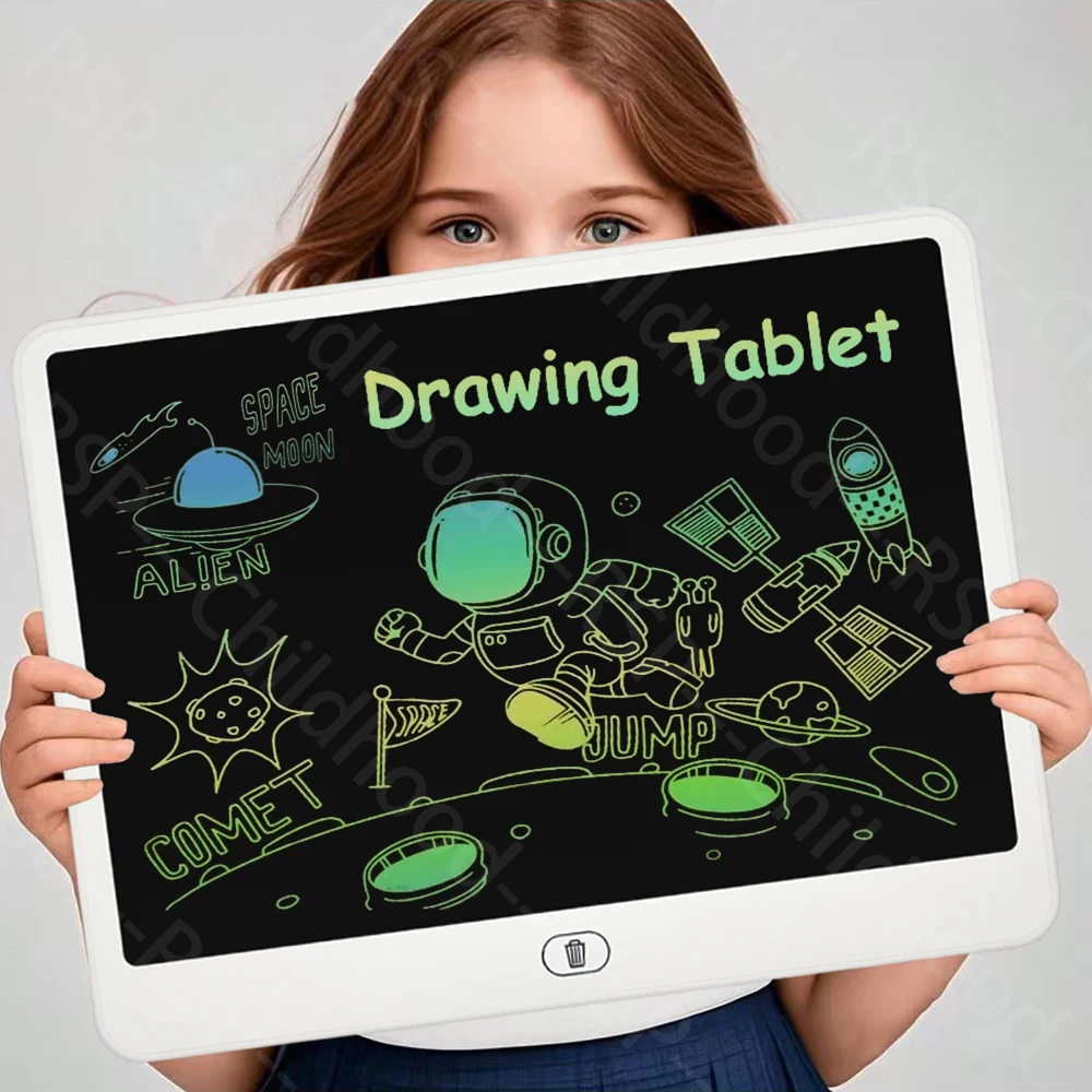 8/11/13/16 Inch LCD Drawing Tablet Writing Board Kids Doodle Painting Handwriting Pad Toy for 3 4 5 6 7 8 Years Girls Boys Gifts