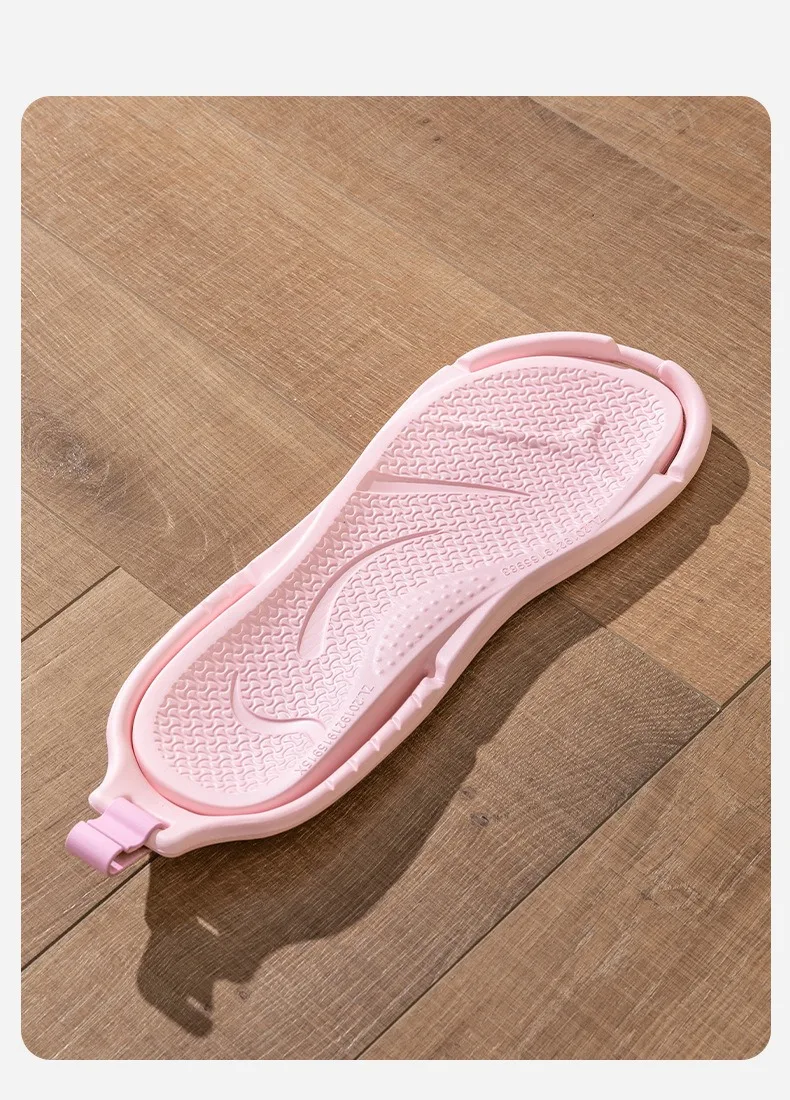 Foldable Travel Slippers Unisex EVA Flip Flops Hotel Non Slip Bathroom Indoor Outdoor Portable Lightweight Comfortable