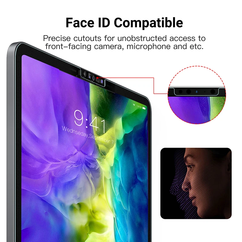 2PCS Paper Feel Film For Ipad 10 10th Pro 13 M4 M5 12.9 2025 Screen Protector Ipad Air 11 5 4 M3 M2 A16 9th Generation Mini 6 7