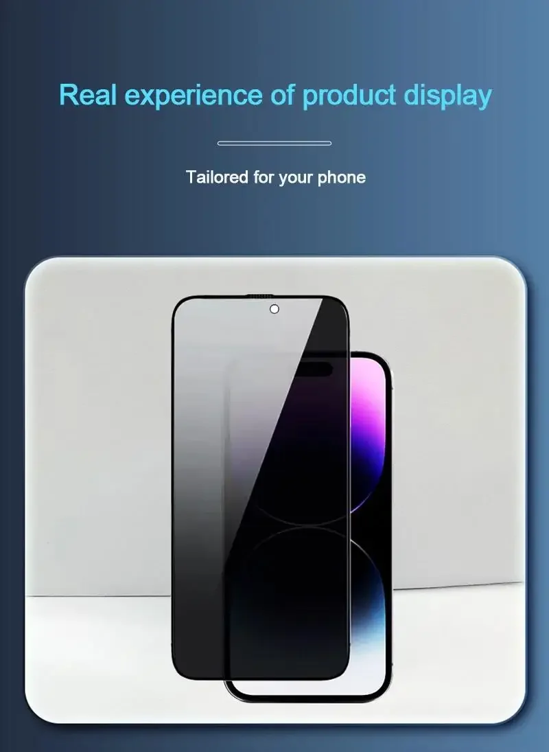 1-5pcs Anti-Spy Privacy Tempered Glass Screen Protector For iPhone 11 12 13 14 15 16 17 Pro Max 14 15 16 Plus 16e Air Glass Film