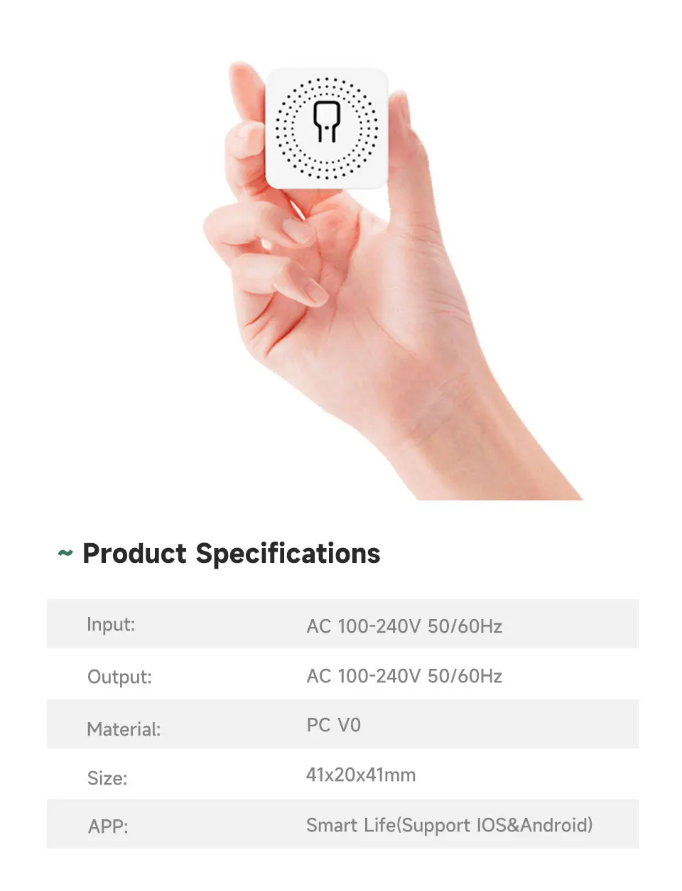 Tuya Smart WiFi Switch Module 16A 2-Way Control Mini Breaker Light Switch Timer Remote Control Compatible With Alexa Google