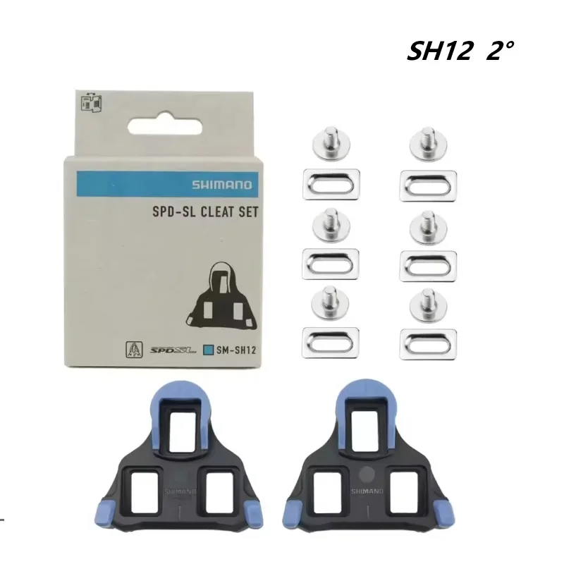 Shimano SH10 SH11 SH12 Cleats SPD SL Cleat Set Road Bike Pedals Cleats BIike Cycling SH10 Cleats Pedals Plate Clip
