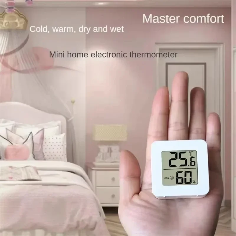 LED Thermometer Thermo-Hygrometer Multifunction Electronic Clock Temperature Humidity Meter Weather Station for Home With Alarm