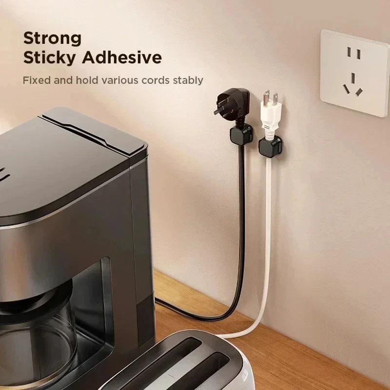 Magnetic Cable Clip Cable Holder Adhesive Wire Keeper Cord Cable Organizer for Home Office Under Desk Management
