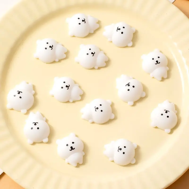 6pcs Self Deprecating Bear Pinch Fun Toy - Cute Expression Stress Relieving Little Nose Ga Children's Prize For Kids