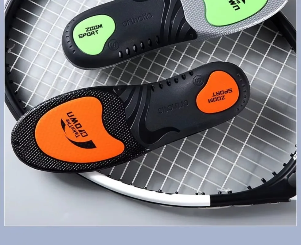 Orthotic Arch Support Sports Insoles 1 Pair Shock Absorbing Graphene Antibacterial Anti-Odor Shoe Pads Foot Pain Relief Running