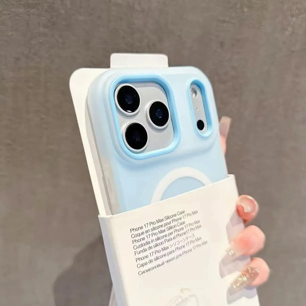 Original Candy Color 2IN1 For Magsafe Wireless Charging Case For iPhone 18 17 16 15 14 13 12 11 Pro Max PLUS AIR Magnetic Cover