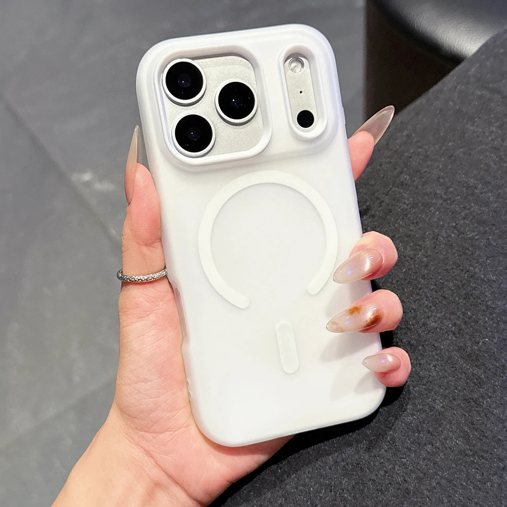 Original Candy Color 2IN1 For Magsafe Wireless Charging Case For iPhone 18 17 16 15 14 13 12 11 Pro Max PLUS AIR Magnetic Cover