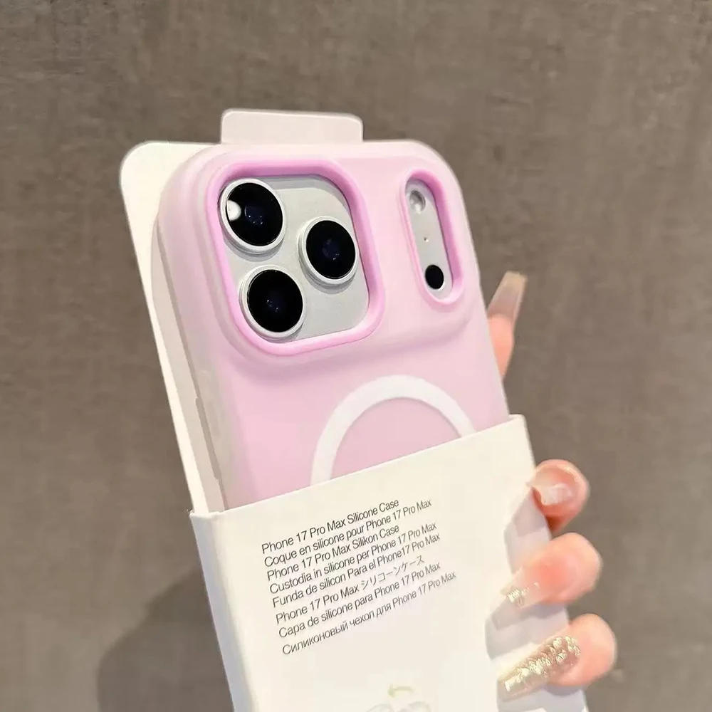 Original Candy Color 2IN1 For Magsafe Wireless Charging Case For iPhone 18 17 16 15 14 13 12 11 Pro Max PLUS AIR Magnetic Cover