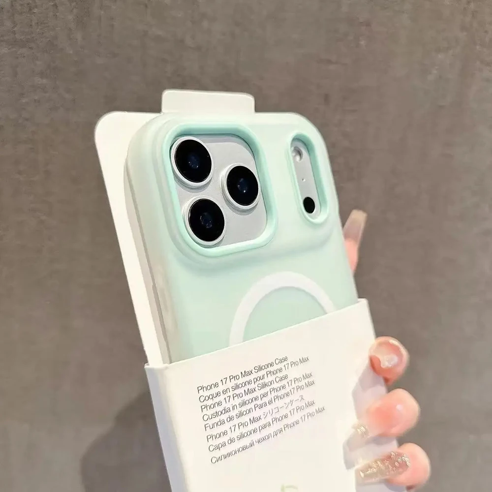 Original Candy Color 2IN1 For Magsafe Wireless Charging Case For iPhone 18 17 16 15 14 13 12 11 Pro Max PLUS AIR Magnetic Cover