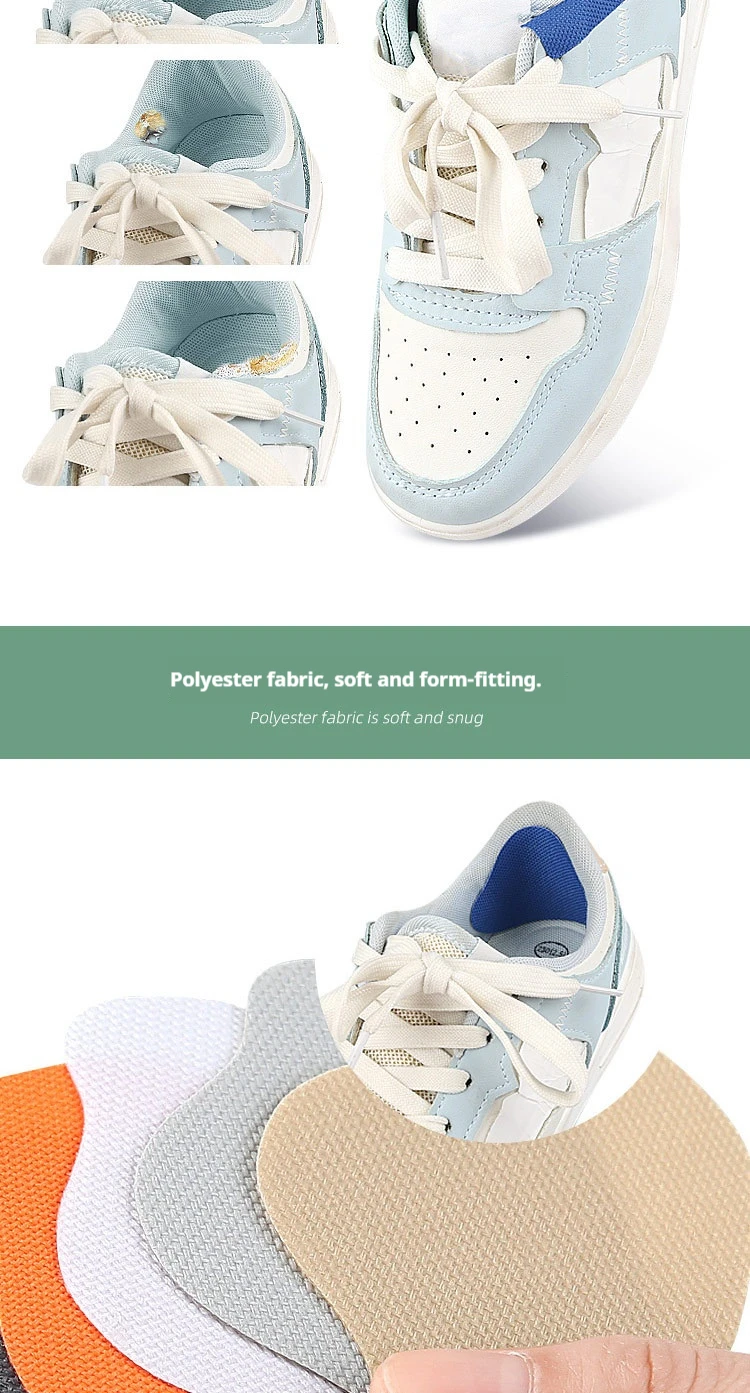 Sneakers Heel Repair Shoe Side Damage Lining Patch Sticker Shoe Heel Wear Repair Patch Suitable for a Wide Range of Shoes