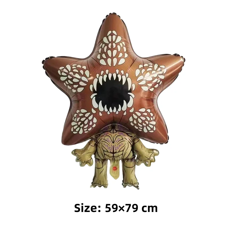 Cartoon Strange Story Foil Balloons Carnivorous Flower Festival Decoration Latex Birthday Party Balloon Christmas Supplies