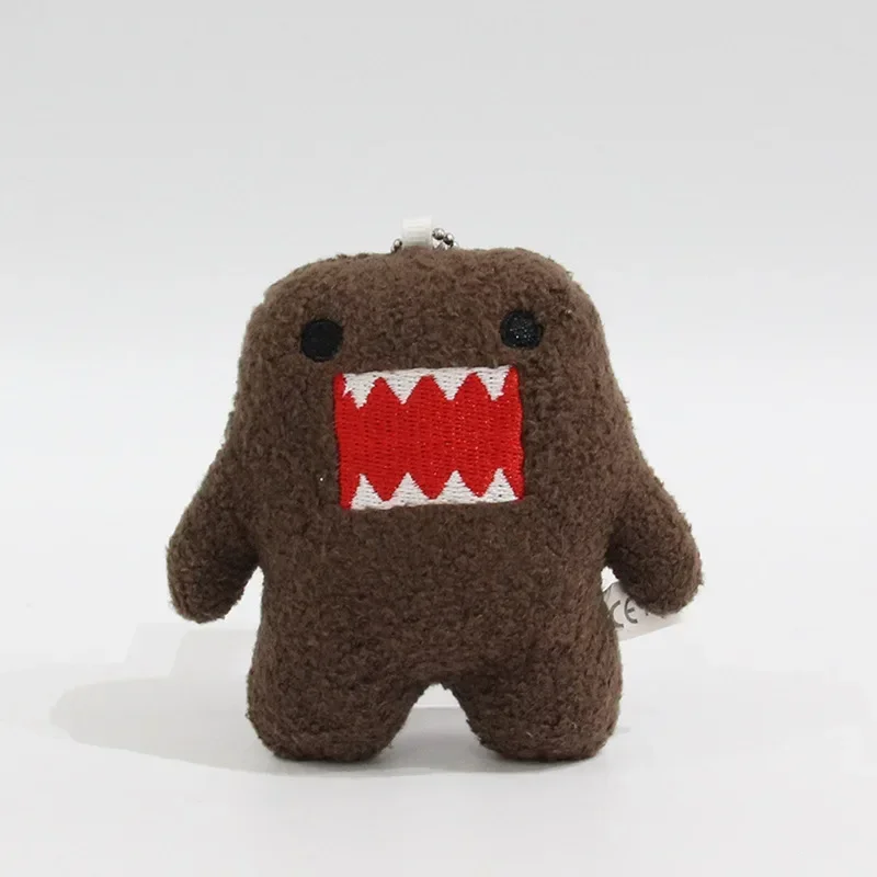 Kawaii Cute Domo Kun Plush Keychain Anime Keyring Charm for Bag Keys Gift Collection