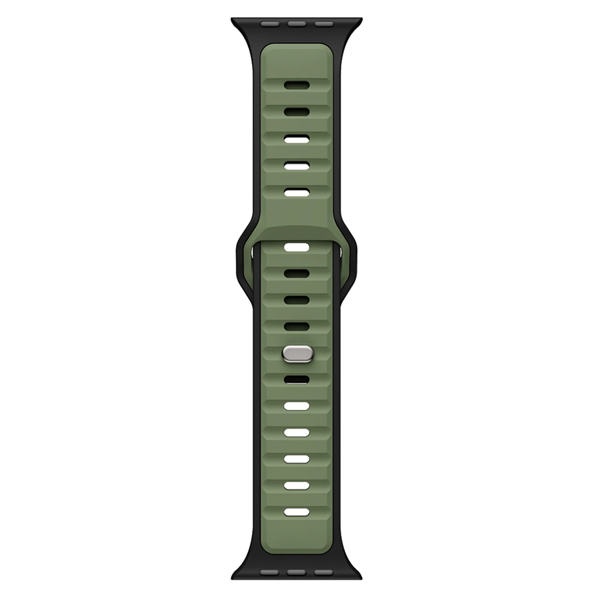 For Iwatch Series 11 10 9 8 7 6 5 4 SE3 Ultra 1 2 Silicone Strap Sports Band for Apple Watch 49mm 46mm 45mm 44mm 42mm 41mm 40mm