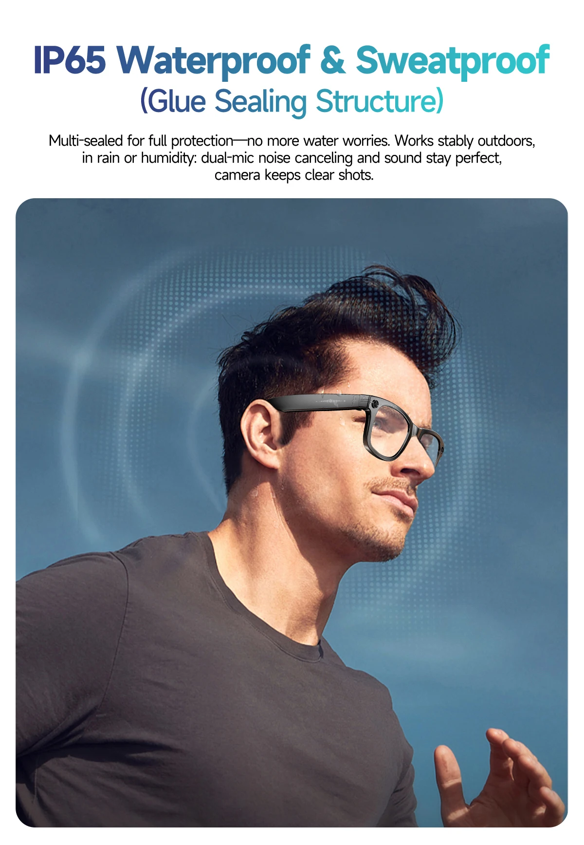 New 800W Camera AI Glasses Men Color-Changing Smart Translation Glasses Photo Video Recording Waterproof Call Smart Sunglasses