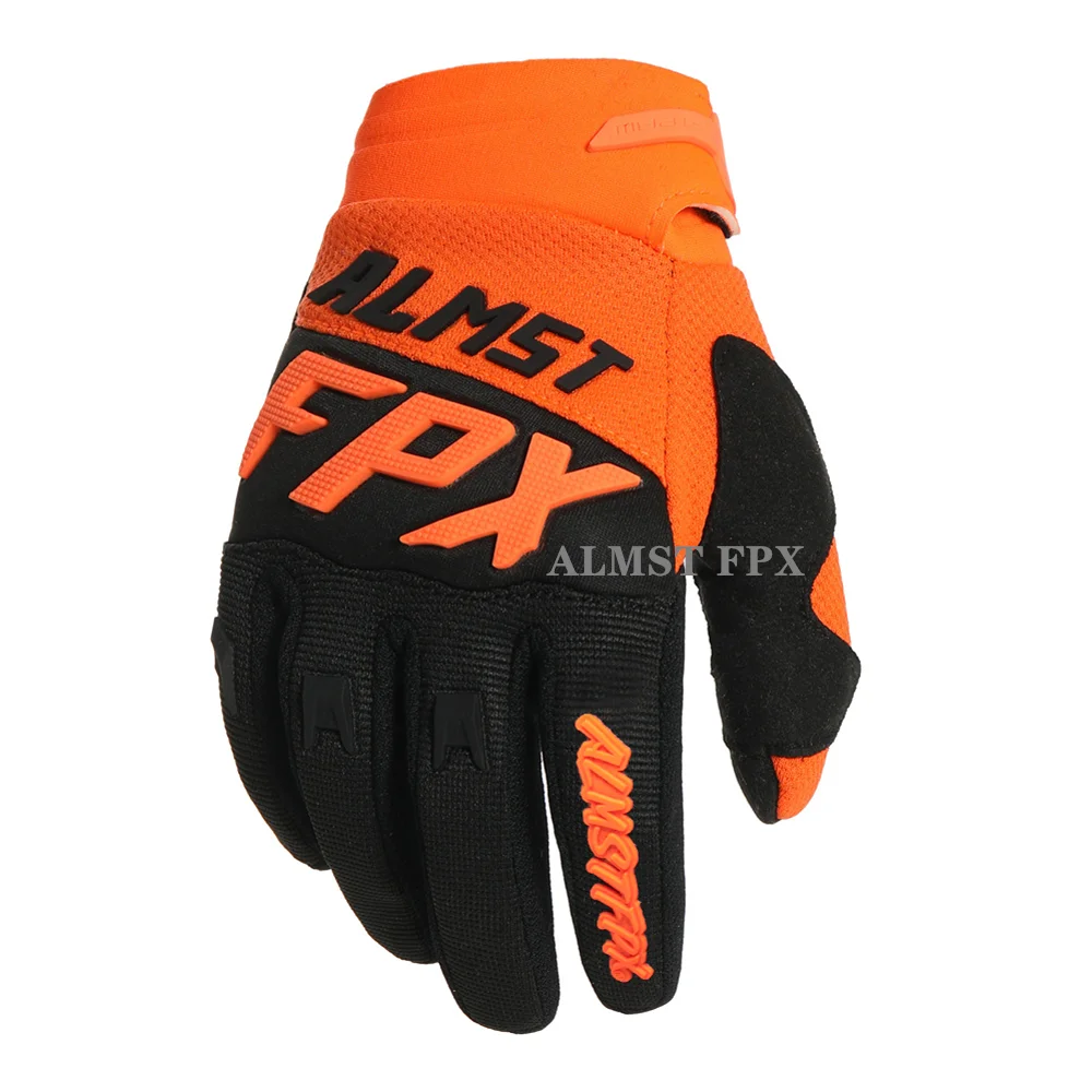Age 4-12 Years Old Kids Full Finger Balance Bicycle Gloves Off-Road Racing Motorcycle Gloves Mountain Road Bike Children Gloves