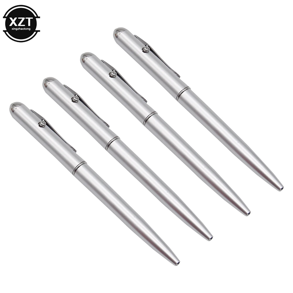 1Pcs Plastic Material Invisible Ink Pen Novelty Ballpoint Pens New Office School Supplies With Uv Light Magic Secret Ballpoin