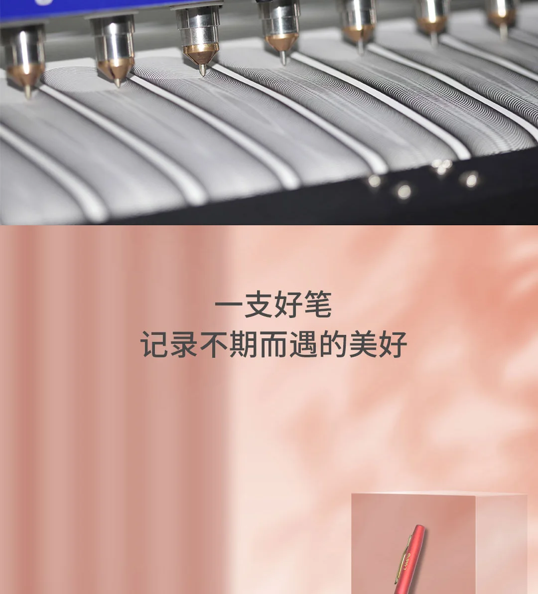 LAMPO Metal Sign Pens Luxury 0.5MM Black Gel Ink Pen Smooth Writing ручка Office School Stationery Supplies boligrafos