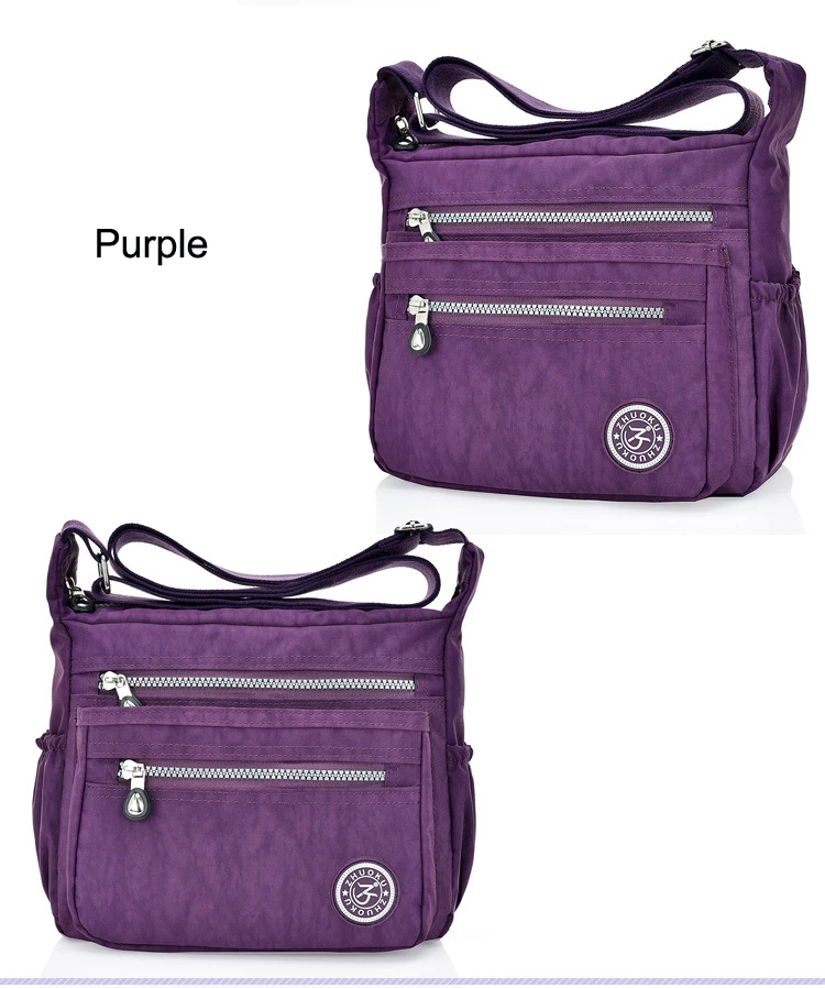 Nylon Women Messenger Bags Small Purse Shoulder Bag Female Crossbody Bags Handbags High Quality Bolsa Tote Beach