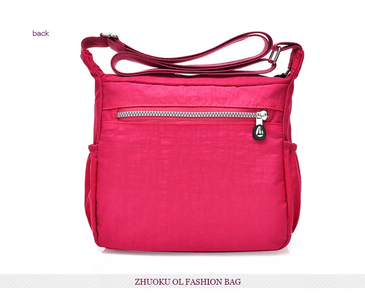 Nylon Women Messenger Bags Small Purse Shoulder Bag Female Crossbody Bags Handbags High Quality Bolsa Tote Beach