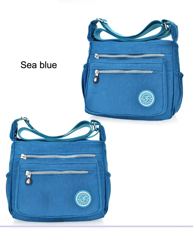 Nylon Women Messenger Bags Small Purse Shoulder Bag Female Crossbody Bags Handbags High Quality Bolsa Tote Beach