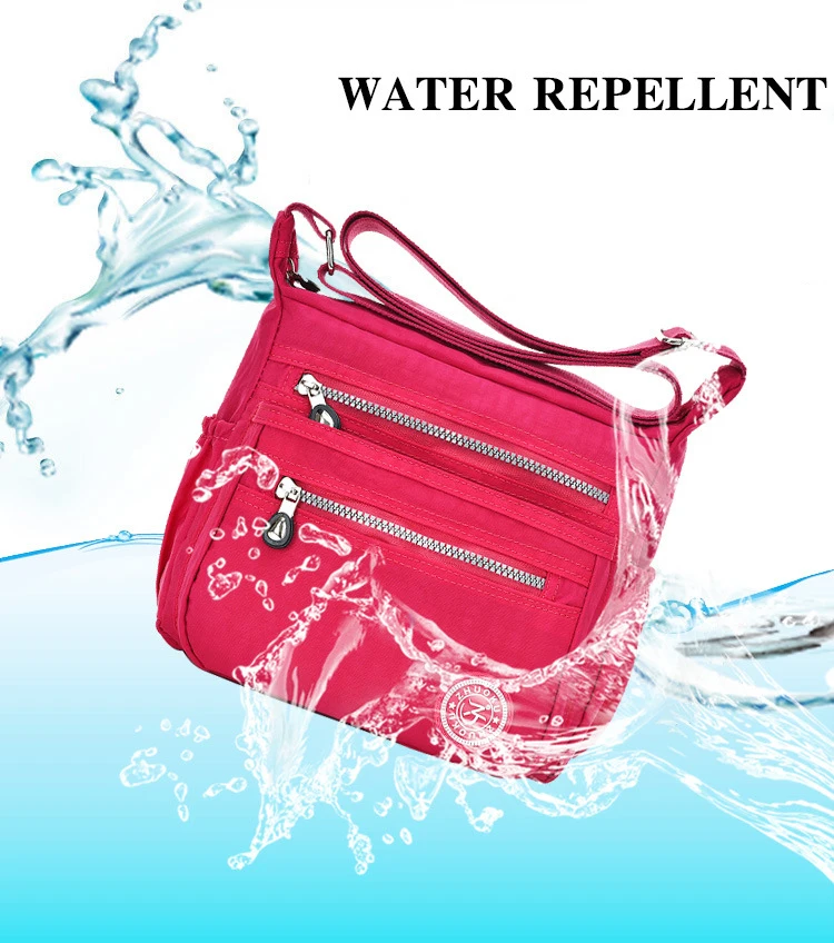 Nylon Women Messenger Bags Small Purse Shoulder Bag Female Crossbody Bags Handbags High Quality Bolsa Tote Beach