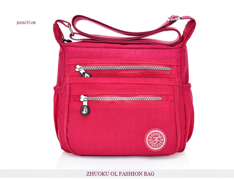 Nylon Women Messenger Bags Small Purse Shoulder Bag Female Crossbody Bags Handbags High Quality Bolsa Tote Beach