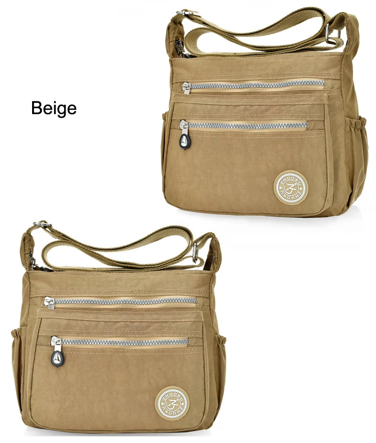 Nylon Women Messenger Bags Small Purse Shoulder Bag Female Crossbody Bags Handbags High Quality Bolsa Tote Beach