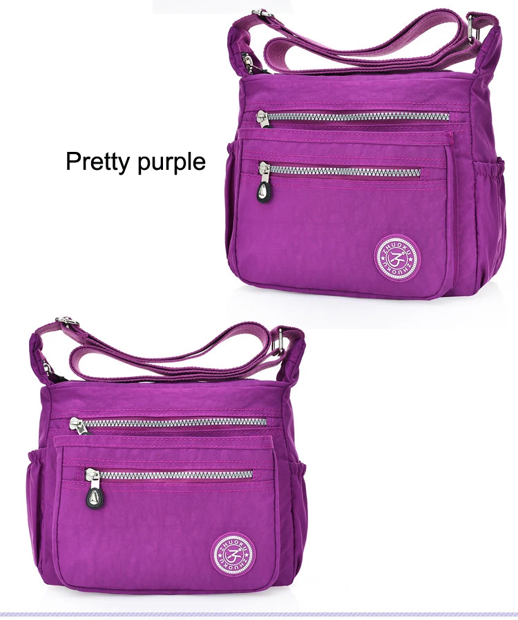 Nylon Women Messenger Bags Small Purse Shoulder Bag Female Crossbody Bags Handbags High Quality Bolsa Tote Beach
