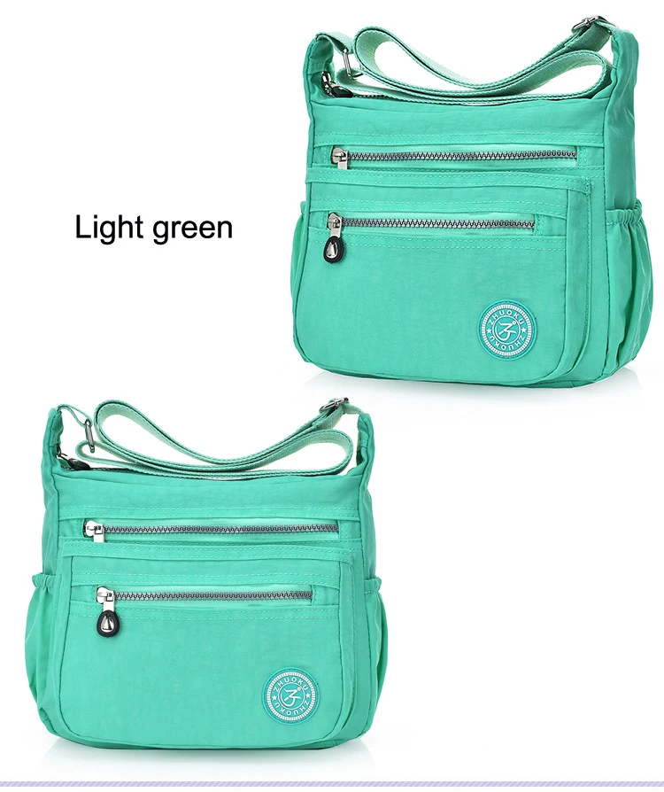 Nylon Women Messenger Bags Small Purse Shoulder Bag Female Crossbody Bags Handbags High Quality Bolsa Tote Beach