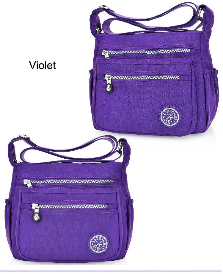 Nylon Women Messenger Bags Small Purse Shoulder Bag Female Crossbody Bags Handbags High Quality Bolsa Tote Beach