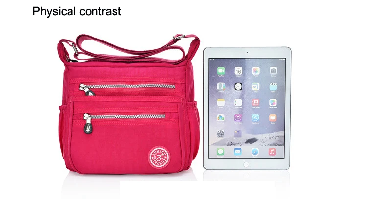 Nylon Women Messenger Bags Small Purse Shoulder Bag Female Crossbody Bags Handbags High Quality Bolsa Tote Beach