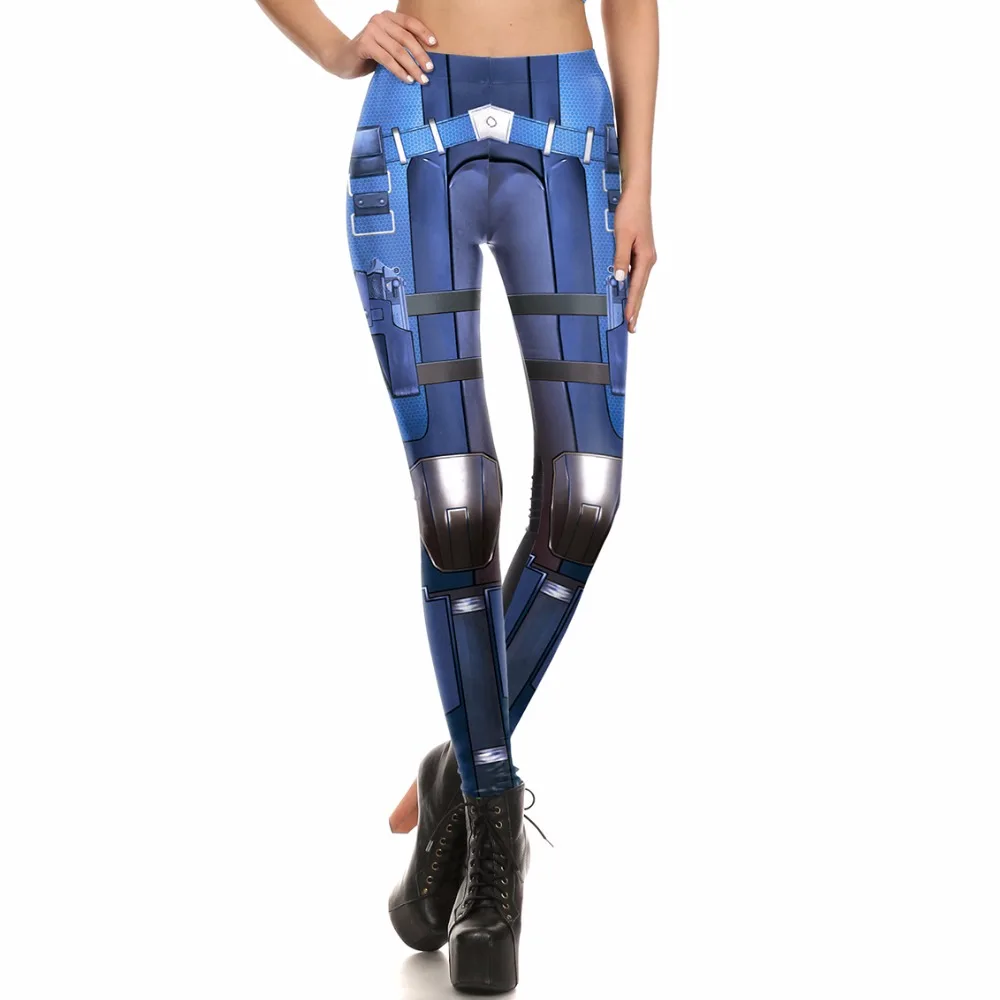 NADANBAO New BARBARIAN Skull Women Leggings Punk Skull Printed Legins High Elastic Fitness Pants Ladies Push-Up Legging